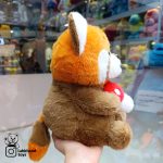 عروسک پاندای قرمز قارچ بدست - Image 3